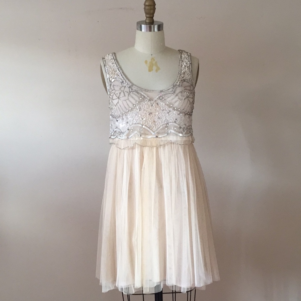 Flapper Great Gatsby inspired Embellished Dress